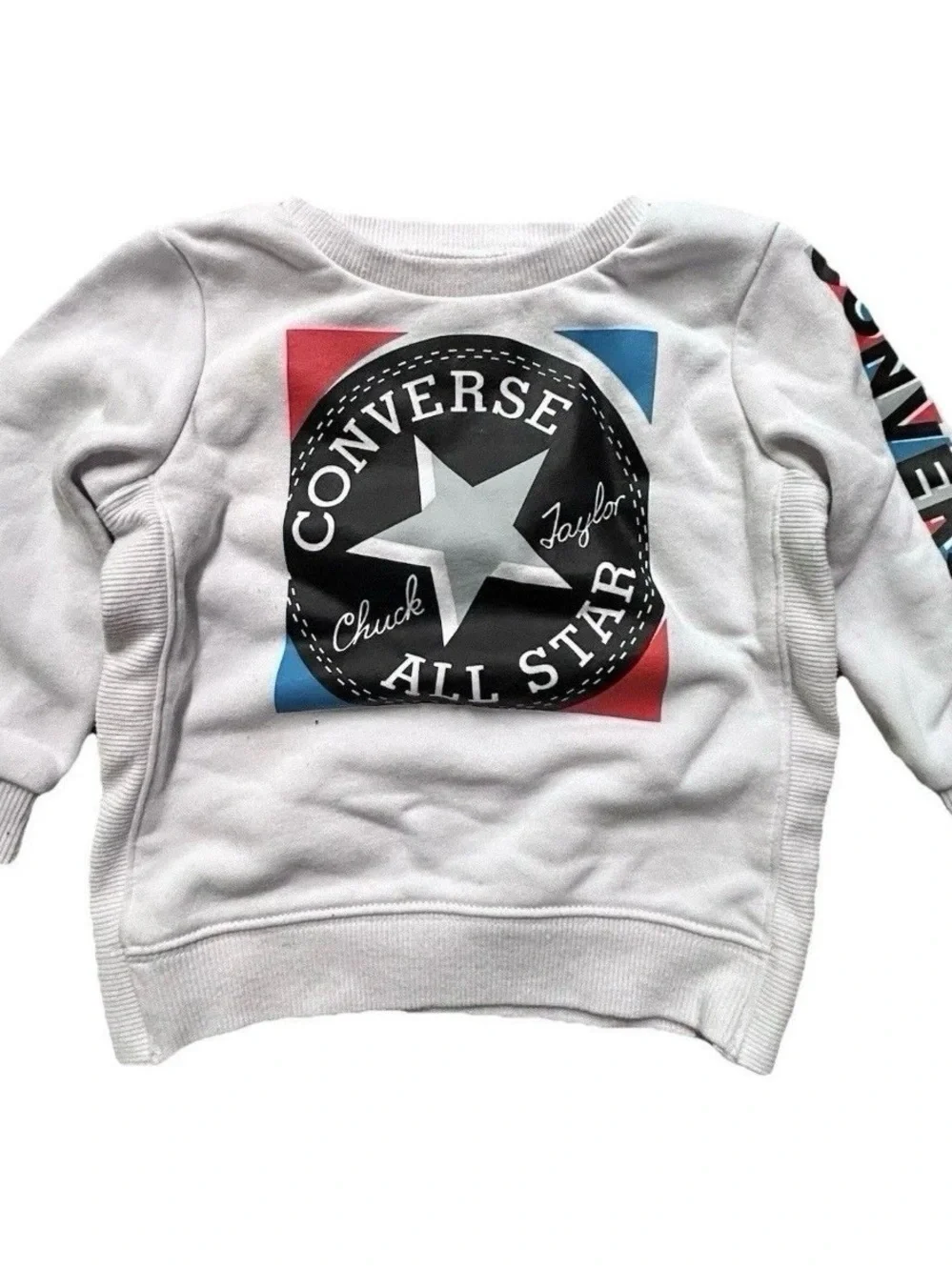 Converse Baby Sweatpants Sweatshirt Set Logo Size 12 Months